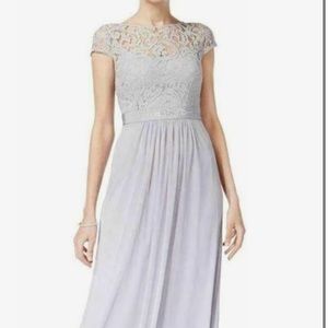 Blue/Gray Adrianna Papell Maxi Dress / Size 2